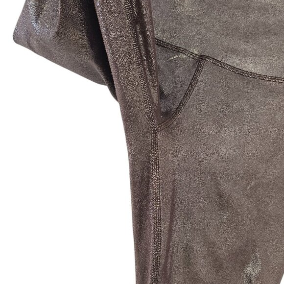 Lululemon Align High-Rise Pant 25" *Shine Radiate Foil Print French Press, Sz 6 - Picture 9 of 11